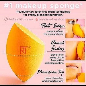 🆕🔥(2) MIRACLE SPONGES BY REAL TECHNIQUES #1!DERMATOLOGIST RECOMMENDED!NWT&NIP!
